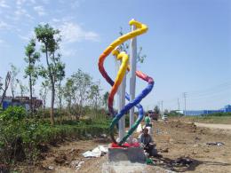 hj1738 不銹鋼雕塑-針線之魅_青島國際服裝城不銹鋼雕塑、石雕、玻璃鋼雕塑_濱州宏景雕塑有限公司